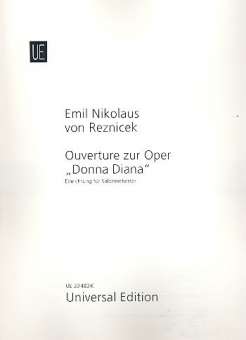 Ouvertüre zur Oper Donna Diana :