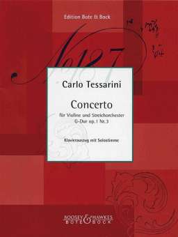 Concerto G-Dur op.1,3 für Violine und Streichorchester