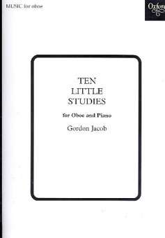 10 little Studies : for oboe and piano