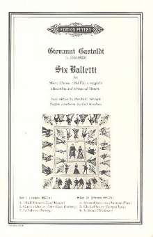 15 balletti vol.2 : for 5 mixed voices