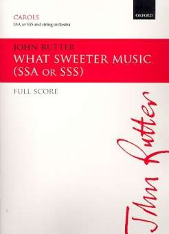What sweeter Music :