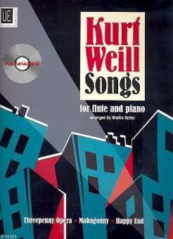 Songs (+CD) : für Flöte und Klavier
