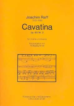 Cavatina op.85,3 : für Violine und Klavier