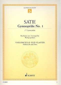 Gymnopédie Nr.1 : für Violoncello