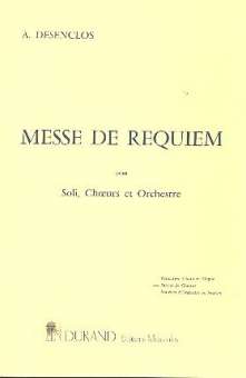 Messe de Requiem : pour soli, choeur mixte