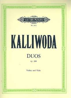 Duos op.208 : für Violine