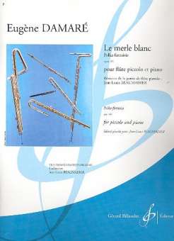 Le merle blanc op.161 : pour flûte