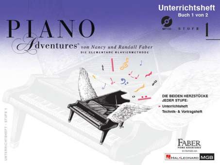 Piano Adventures - Unterrichtsheft Stufe 1 Band 1 (+CD) :