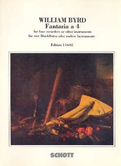 Fantasia a 4 : for 4 recorders (SATB)