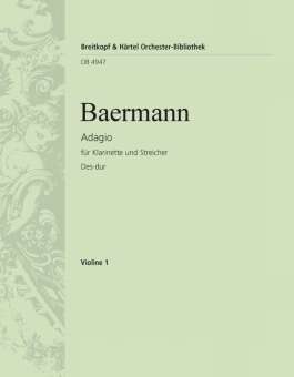 Adagio Des-Dur : für Klarinette und