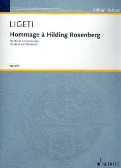 Hommage à Hilding Rosenberg :