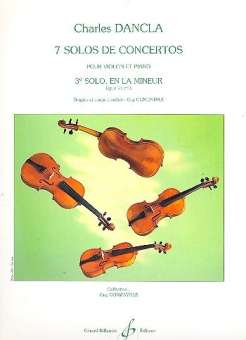 Solo de concerto la mineur op.77,3