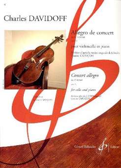 Allegro de concert en la mineur op.11 :