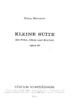 Kleine Suite op.10 : für Flöte, Oboe