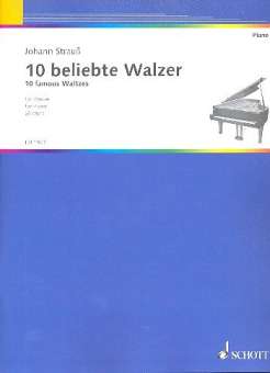 10 beliebte Walzer : für Klavier leicht