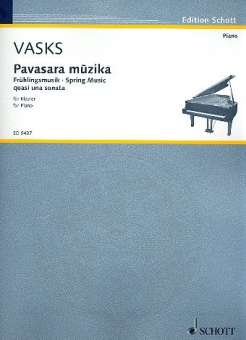 Pavasara muzika : für Klavier