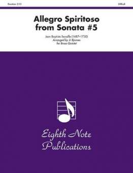 Allegro Spiritoso from Sonata #5