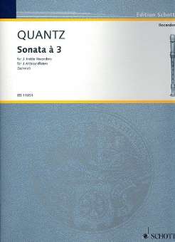 Sonata à 3 : for 3 alto recorders