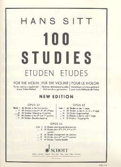 100 Studies op.32 vol.3 : 20 Studies