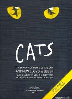 Cats : Easy piano mit deutschen