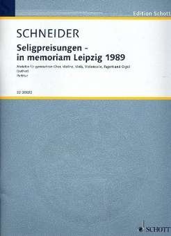 Seligpreisungen - in memoriam Leipzig