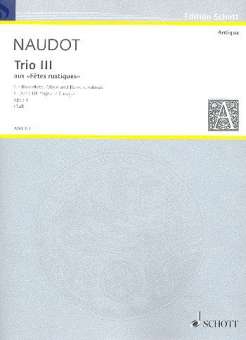 Trio C-Dur op.8,3 : für