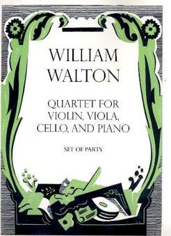 Quartet : for violin, viola, cello and piano