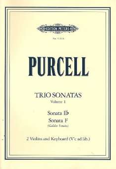 Trio Sonatas vol.1 : for 2 violins