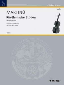 Rhythmische Etüden : für Violine und
