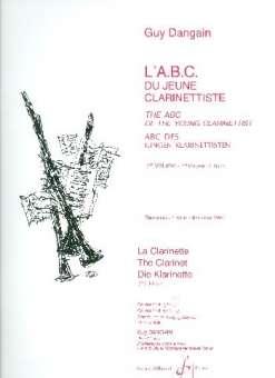 L'A.B.C.  du jeune clarinettiste vol.1 :