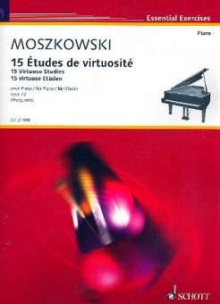 15 Études de virtuosité op.72 : für Klavier