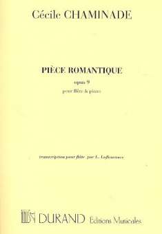 Pièce romantique op.9 : pour flûte