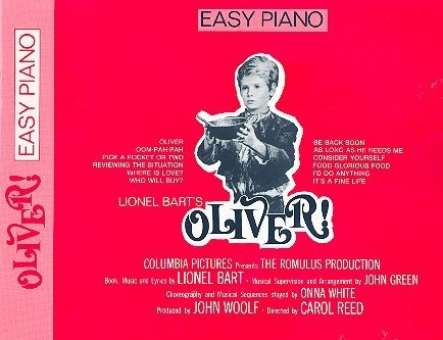 Oliver : for easy piano from