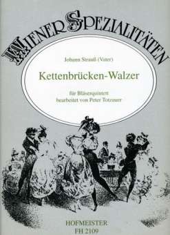 Kettenbrücken-Walzer op.4 : für Flöte,