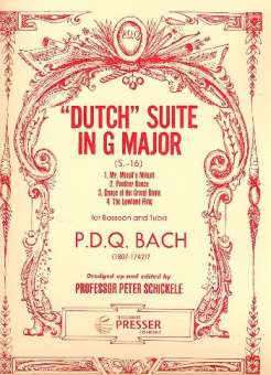 Dutch Suite in D Major : for bassoon
