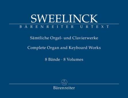 Sweelinck, Jan Pieterszoon :Sämtliche Orgel- und Clavierwerke, Band I-