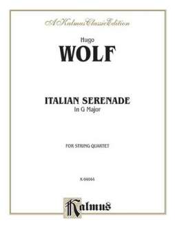 Wolf Italian Serenade/Stgs