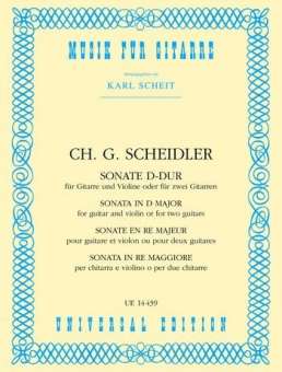 Sonate D-Dur : für Violine und