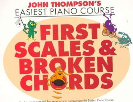 Easiest Piano Course : first easy scales