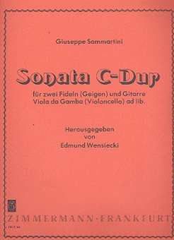 Sonata C-Dur : für 2 Fideln und