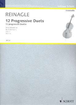 12 progressive Duette op.2 : für 2 Violoncelli