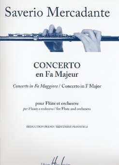 Konzert F-Dur für Flöte und Orchester :
