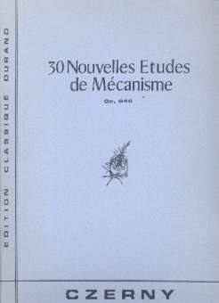 30 Etudes mecanismes op.849 :