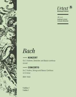 Konzert d-Moll BWV1043 : für