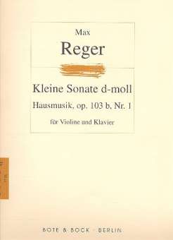 Kleine Sonate d-Moll Nr.1 op.103b :