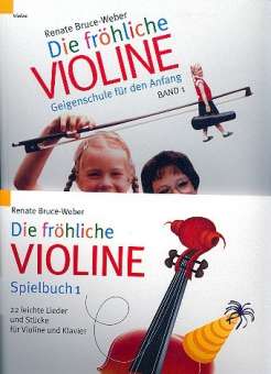 Die fröhliche Violine Band 1 : Set