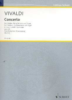 Konzert a-Moll op.3,8 RV522 für 2 Violinen und Streichorchester :