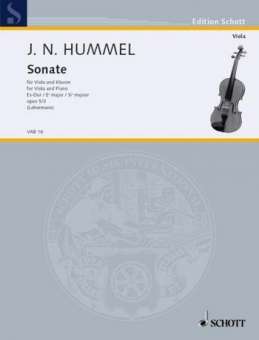 Sonate Es-Dur op.5,3 : für Viola und