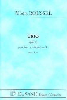 Trio op.40 : pour flûte, alto et