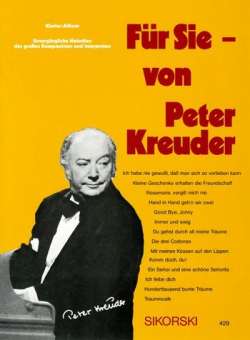 Für Sie von Peter Kreuder : Klavier-Album